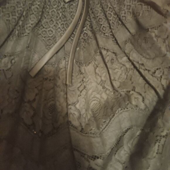 Jonathan Logan vintage black lace fit and flare formal party dress size 2 - Picture 9 of 14